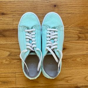 Cole Haan Light Green Canvas Shoes Size 7B